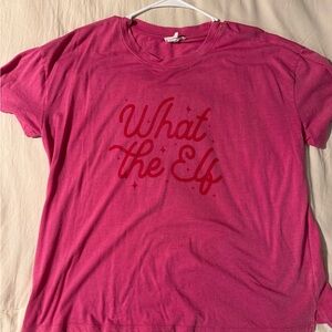 Maurices Vibrant Pink Tee